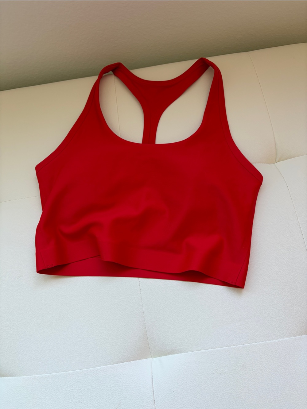 ALO Yoga Red Racerback Sports Bra
